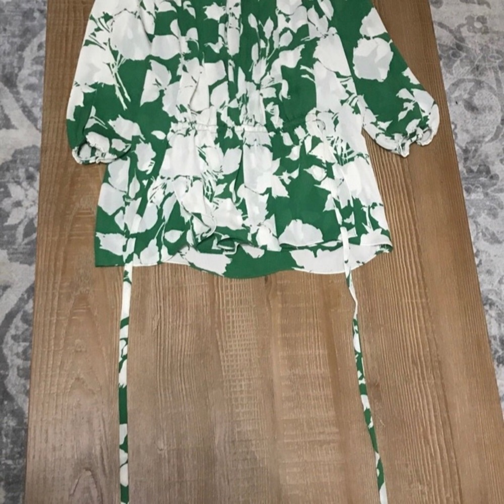 Talbots Floral Blouse